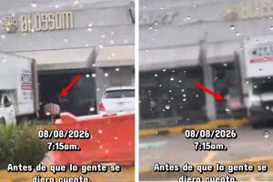 Así sacaron los muebles del salón de belleza de Valeria Márquez