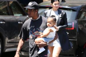 Kylie Jenner, Travis Scott, Stormi Webster