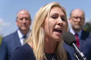 Marjorie Taylor Greene, Dan Bishop, Russ Vought