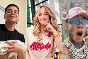 Nace tercer hijo de Eduin Caz: Andrea Legarreta, Tekashi y más famosos reaccionan