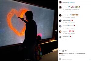 Alberto Guerra y su hija Lúa. 