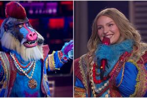 Camilo Mandrilo se quitó la máscara y descubrimos a Irina Baeva detrás de él