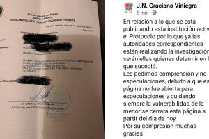 Madré de la menor presentó una denuncia el 10 de septiembre.