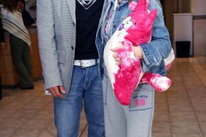 Andrea Legarreta y Erick Rubín