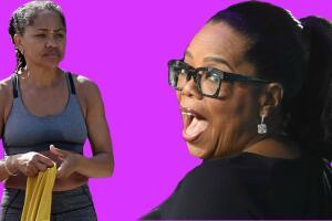Oprah Winfrey y Doria Ragland