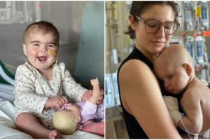 Mamá de una bebé con extraña enfermedad de leucemia ruega que le den un medicamento que está en experimentación, pero que podría salvar la vida de su hija.