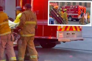 Mujer da a luz hospital White Memorial Boyle Heights apagón y desalojos