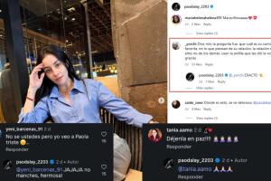 Paola Dalay reacciona