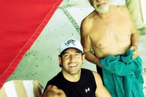 Los famosos presumen a sus padres