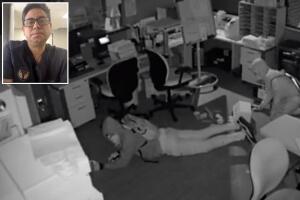 ladrones fracasan túnel clínica Los Ángeles médico pacientes