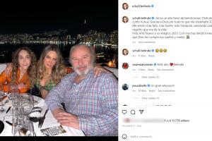 Belinda y sus padres