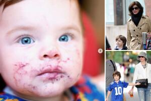 Augustin y su mamá Linda Evangelista.jpg