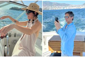 Humberto Zurita y Stephanie Salas