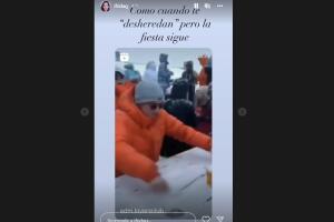 Historia de Instagram de Frida Sofía.