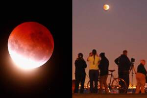 El sábado 28 de octubre de 2023 habrá un eclipse lunar parcial.