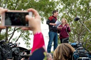 Estudiantes de Parkland a Tallahassee