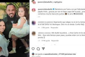 Este fue el mensaje que Vida Isabella le dedicó a Raphy Pina en su cumpleaños.