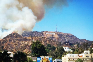 Incendio Hollywood