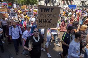 Londres protesta Trump

