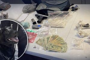 Policía de Casa Grande incauta dinero, droga y armas. 