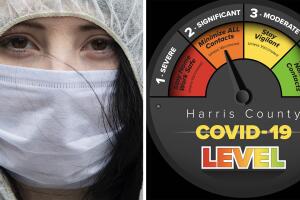 Lina Hidalgo, jueza del condado Harris, eleva el nivel de amenaza a naranja por aumento de casos covid-19