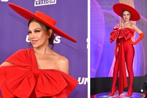Thalía en Noche de Estrellas en los Latin AMAs 2024.