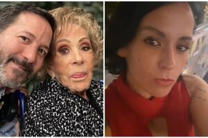 Luis Enrique Guzmán, Silvia Pinal y Mayela Laguna