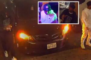 Tiroteo seis hombres heridos Houston dúo sospechoso huye Corolla negro