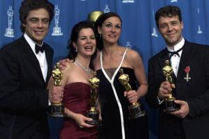 Best Supporting Actor and Actress Benicio Del Toro