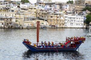 holiday Mewar, the city of Udaipur, Rajasthan, India. February 2017. Editorial