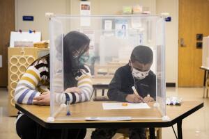 Virus Outbreak Chicago Schools