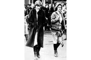 Princesa Diana y Camilla Parker jóvenes