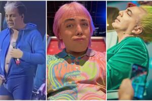 Cristian Castro sus extravagantes looks