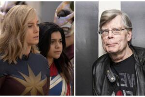 Stephen King señala a los haters tras estreno de 'The Marvels'.