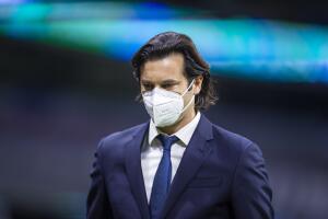 Santiago Solari celebra triunfo de América ante Querétaro 
