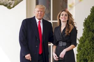 Donald Trump, Hope Hicks