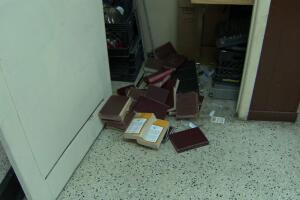 Ladrón roba y destroza oficina de escuela de Miami