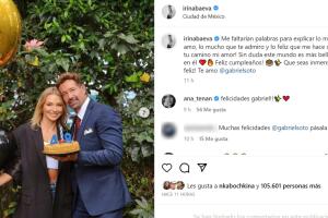 Así felicitó Irina Baeva a Gabriel Soto en su cumpleaños tras meses de especulaciones sobre una supuesta separación entre ellos. 