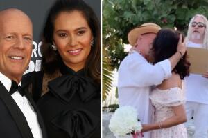 Esposa de Bruce Willis recuerda cuando renovó sus votos con el actor en medio de su batalla contra la demencia