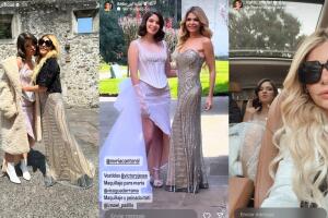 El diseño del vestido de la hija de Itatí Cantoral estuvo inspirado en la década de 1920.