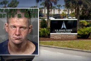 Conduce camioneta robada y la lleva a base espacial