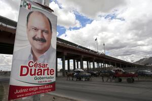 A poster with political propaganda of Ch