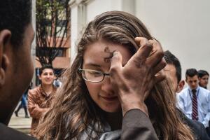 COLOMBIA-RELIGION-ASH WEDNESDAY