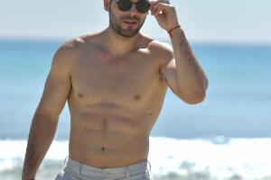 Exclusiva: Sandra y su esposo subieron la temperatura en las playa de Miami