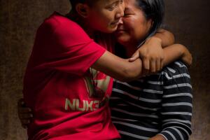 Niños con leucemia en Venezuela