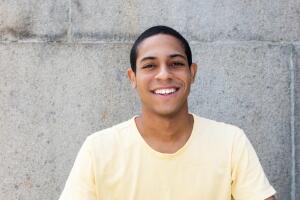 Portrait of an egyptian young adult man