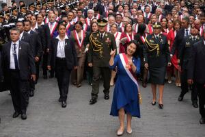 APTOPIX Peru Inauguration