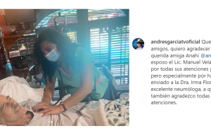Anahí mandó una doctora a Andrés García