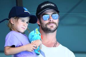Chris Hemsworth y su hija India
