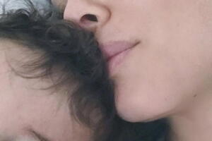 Danna García y su bebé Dante